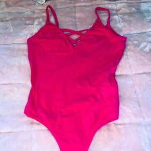 Hot Pink Body Suit
